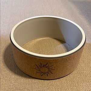 Yoga Wheel with Sun Design